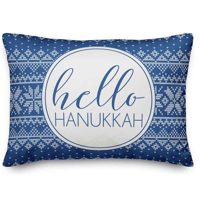  Coussin Hello Hanukkah