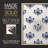 Indigo Bloom Pattern I Framed Print - Solid Wood-716507889