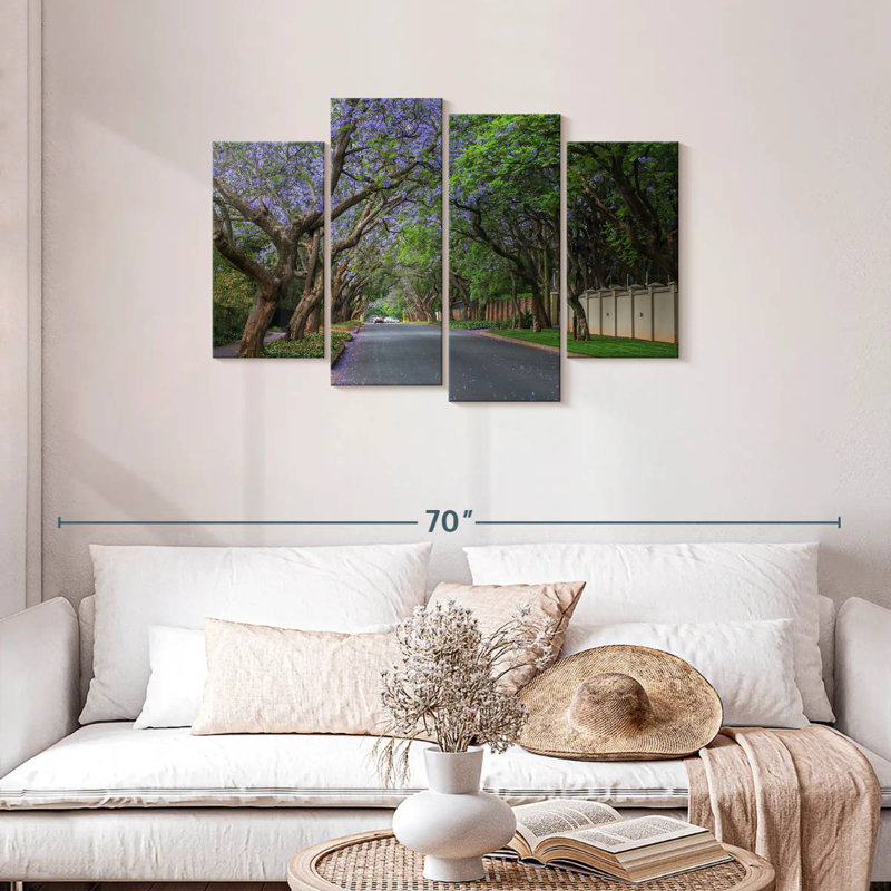 Mehar Jacaranda Trees In Pretoria, 27"H x 43"W