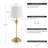 18in Cordless Rechargeable LED Touch Table Lamp