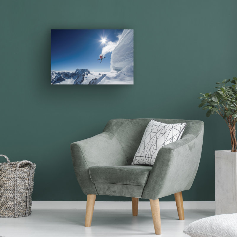Art mural sur toile tendue - art mural «supérieur» Tristan Shu pour le salon, la chambre à coucher ou le bureau - 16 x 24