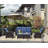 Carolina 75'' Wide Straight Powder Coated Steel Patio Sofa with Cushions-1020897182