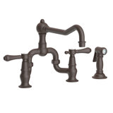 Chesterfield Bridge Faucet with Side Spray