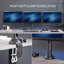 Support de bureau triple moniteur
