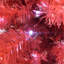 Arbre de Noël artificiel 6 pi, 300, 1250 pointes de branches, arbre articulé intérieur rouge et blanc en forme de chapeau avec lumières à DEL et décor de style