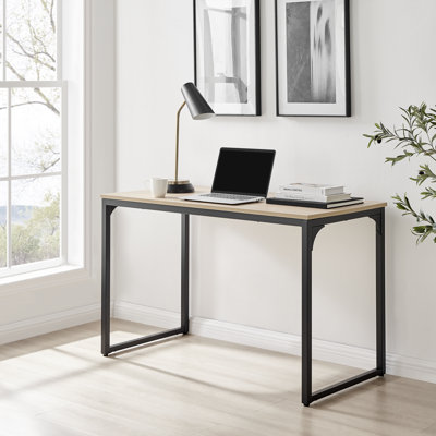 Kynlyn Modern Design Computer Desk - Home Office Desk, Melamine Scratch Resistant Surface