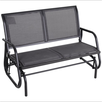 Banc oscillant pour 2 personnes Outsunny