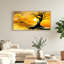 Tableau encadré « Coucher de soleil doré » (1 pièce), 122 x 61 cm-1399407288
