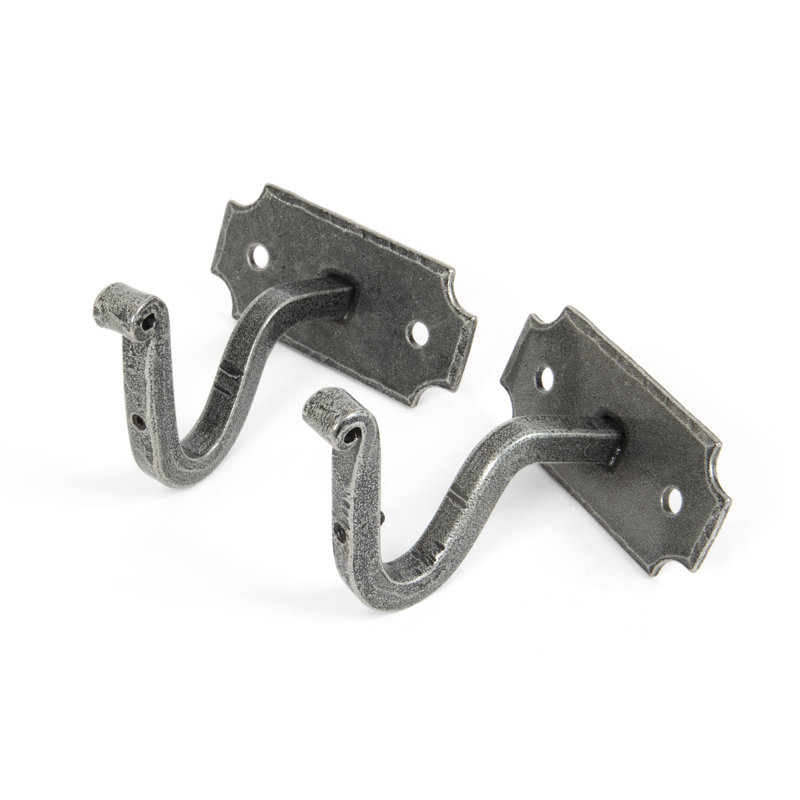 Brackets, Mounting Mounting Bracket, Pewter Patina