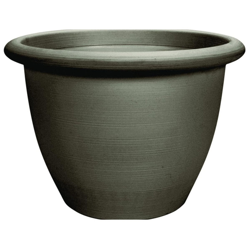  Sevilla Self-Watering Pot and Internal Disk 14 Inch, Cappuccino