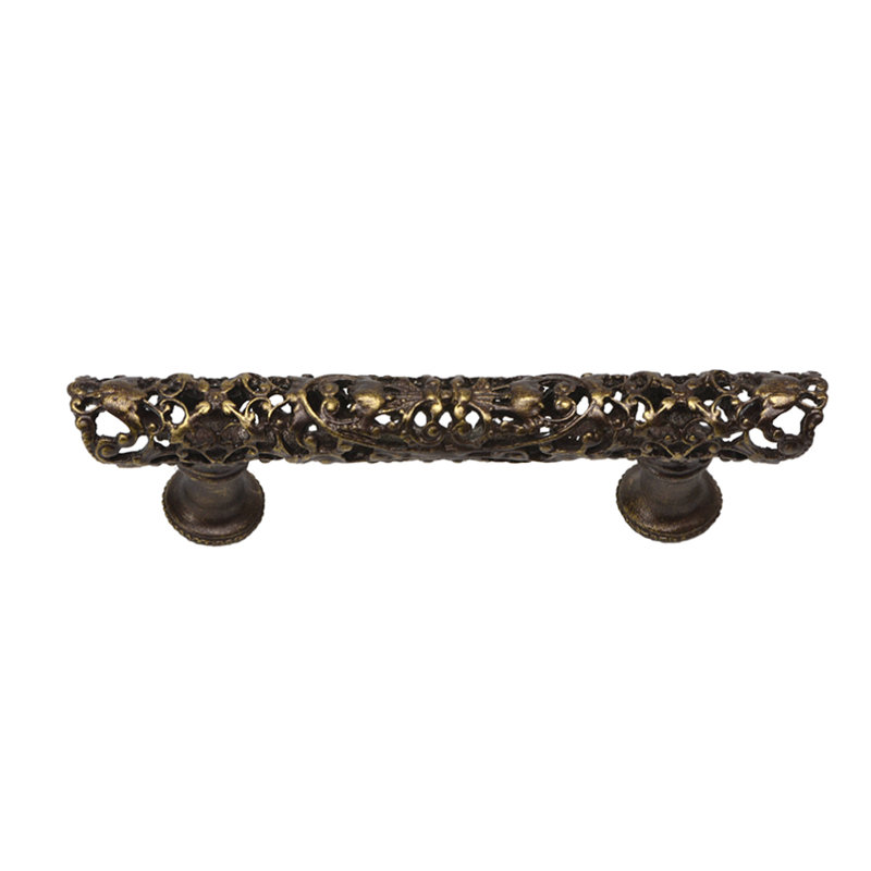 Poignée Juliane Grace, 3", Laiton antique