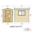 Lewis 5 Ft. W x 7 Ft. D Shiplap Apex Wooden Shed-29355570