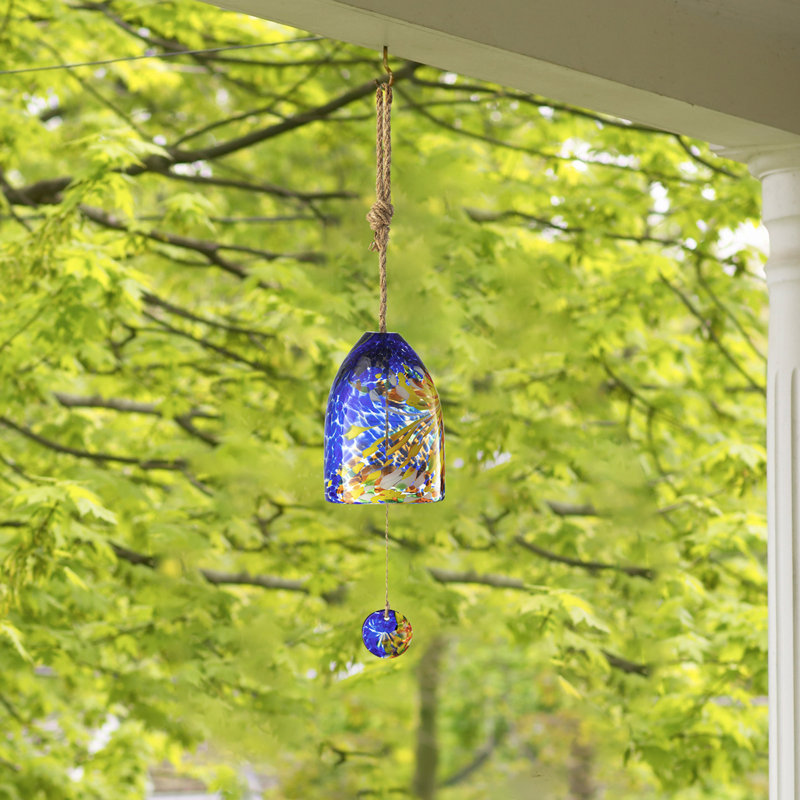 Carillon de verre 26 "H Twist Glaze