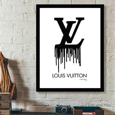 Venice Beach Collections Fairchild Paris FASHION DRIP LOGO - 14x18 Framed  Print & Reviews