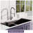 Undermount Double Bowl Kitchen Sink With Faucet