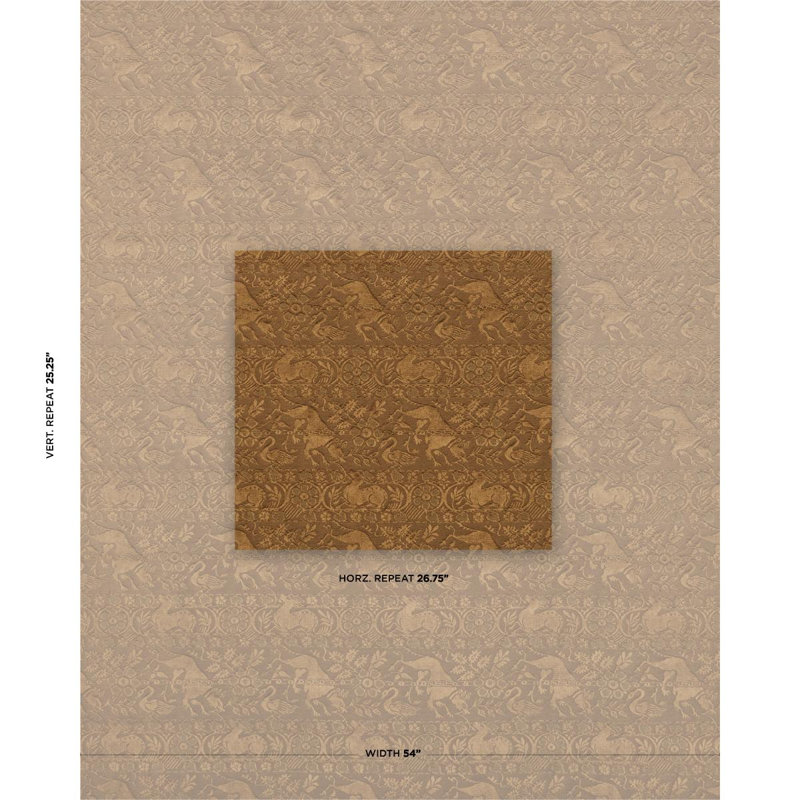 Animali Fabric, Bronze