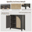 Boho - Buffet en rotin avec tablettes réglables-344095792-362611527