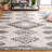 Jericho Shag Performance Geometric Rug-1291473526