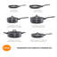 10 - Piece Stainless Steel Cookware Set