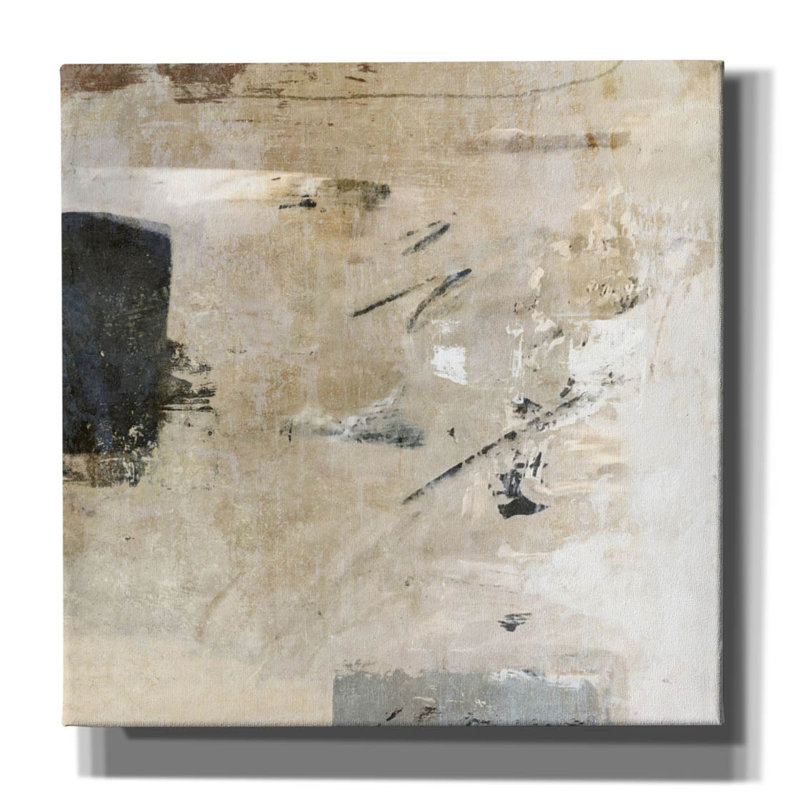 Art mural sur toile Wrought Studio ™ «Sand and Stone» par Suzanne Nicoll, H 12 po x l 12 po x P 0,75 po