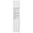 Multi-Functional Corner Cabinet Tall Bathroom Storage Cabinet with Two Doors and Adjustable Shelves, Open Shelf-524798873
