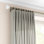 Paire de rideaux occultant 100% polyester