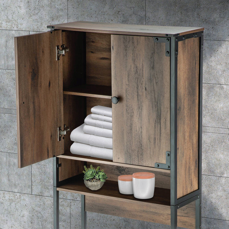 Exylian Freestanding Over The Toilet Storage