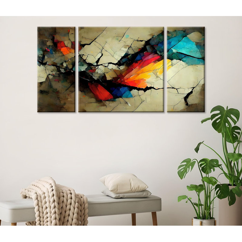 Peinture décorative sur toile