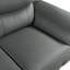 Fauteuil d'angle en cuir véritable de 45,09 po Uranie-714587431