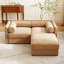 Canapé en chenille 2 places avec repose-pieds-1265928320-1265928328-1265928324