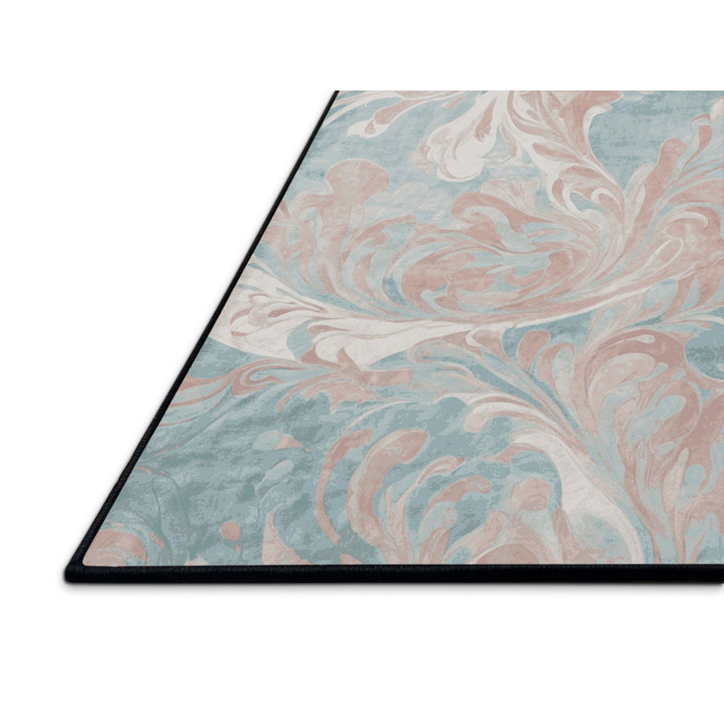 Tapis gris soyeux et moelleux, Carré 8 pi