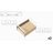 Fluted Nightstand With Charging Station (USB/Type-C Ports) – 19.7” Wide Modern Curved Profile End Table, 2 Drawers & Open Shelf Wood Bedside Table For Bedroom Natural Oak-1395710407-1395710424