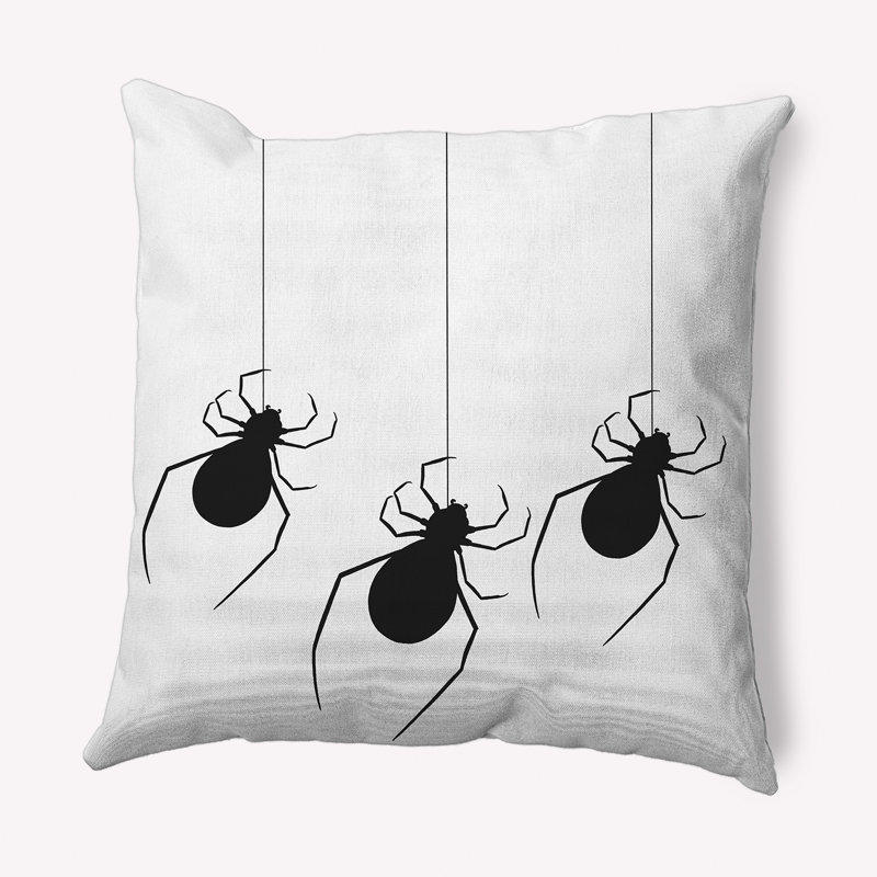 Reversible Throw Pillow, 16" x 16", White