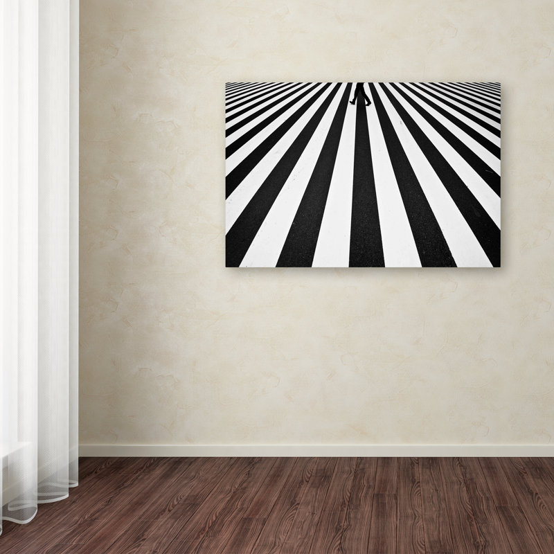 « stripe », reproduction d’impression sur toile tendue, H 12 po x l 19 po