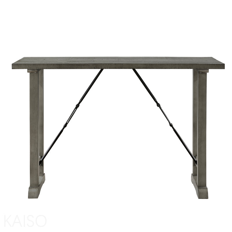 Mobilier de salle à manger à hauteur de comptoir de conception industrielle 1pc
