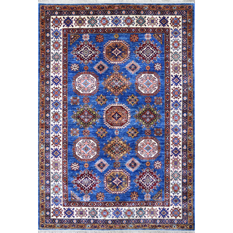 Traditional One-of-a-Kind Rectangle 4'11" X 7'2" Hand Knotted Area Rug