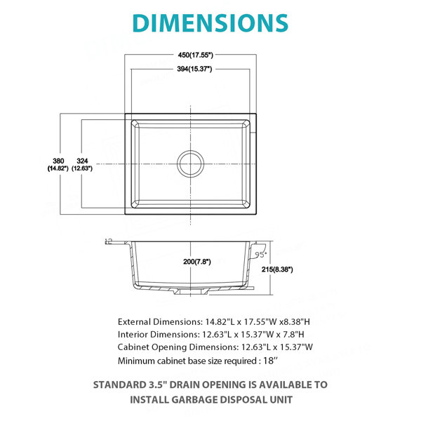 Dimensions du produit