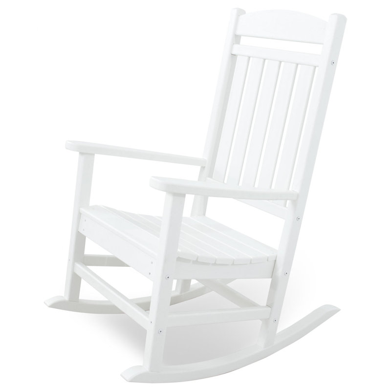 POLYWOOD Classics Rocker, White