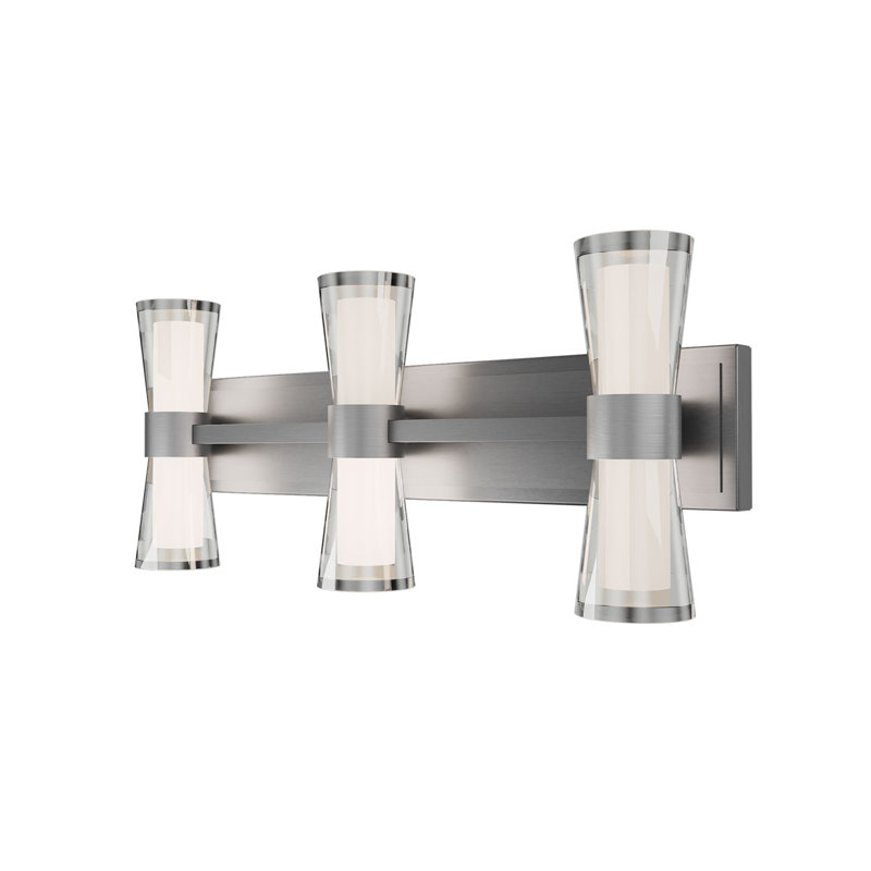 Hourglass 24" Dimmable LED Bath Vanity & Wall Light With Built In Color Temperature Switch from 2700K/3000K/3500K/4000K