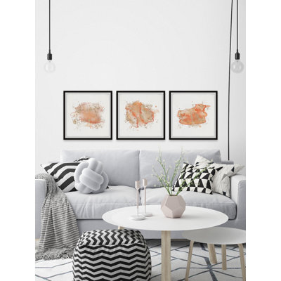" Smoke Of Deceit " by Marmont Hill 3 - Pieces