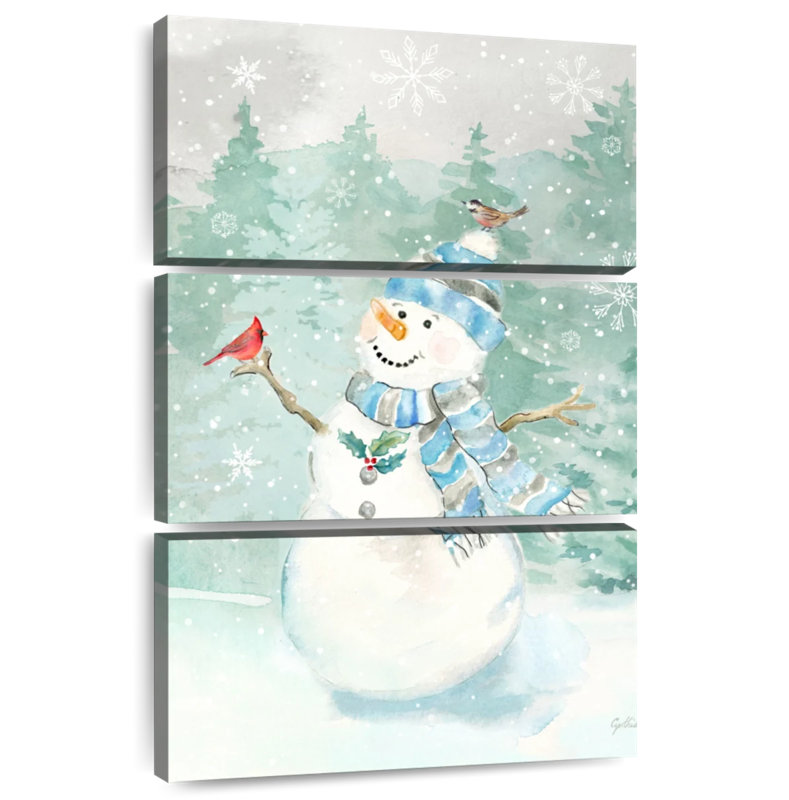 Lelend Let It Snow Blue Snowman II