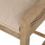 Tabouret de comptoir en bois massif 25,5 po Lonny-298617096