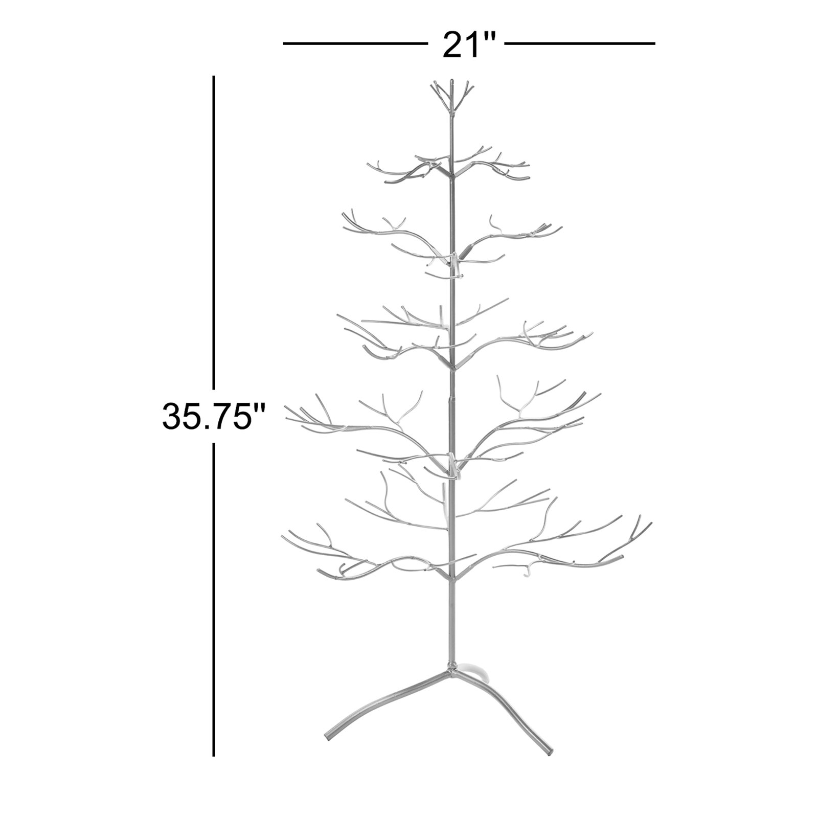 Decorative Ornament Tabletop Tree, Brown