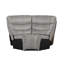 Canapé modulaire 3 pièces Rieka, gris