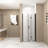 Shower Door, Bathroom Tempered Glass Shower Door With Aluminum Frame-125293575