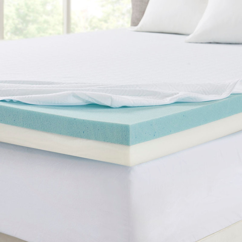 Surmatelas en mousse viscoélastique 4 ", Simple