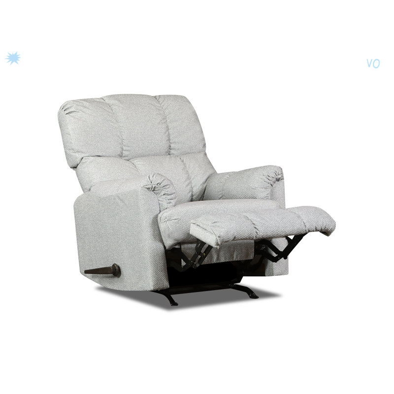 Fauteuil inclinable moderne, fauteuil inclinable en grès, Gris clair