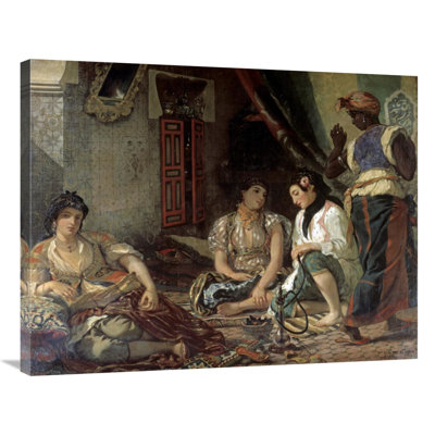 " Algerian Women In Their Apartment " by Eugene Delacroix