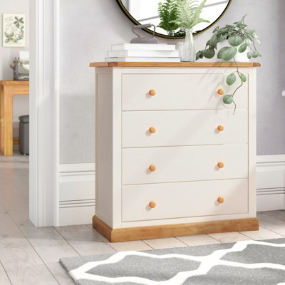 Caton 90 cm W Chest of 4 Drawers