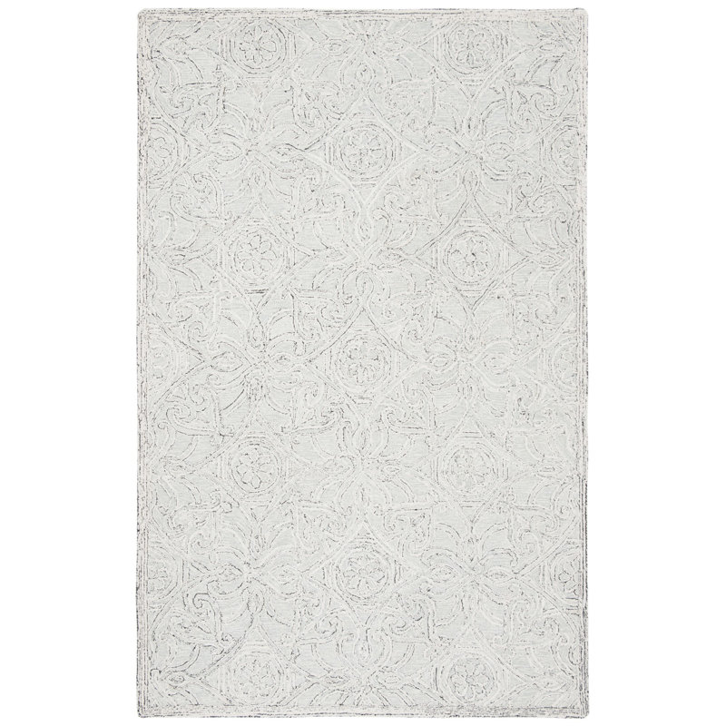 Conway Hand Tufted Wool Rug, Rectangle 5' x 8'